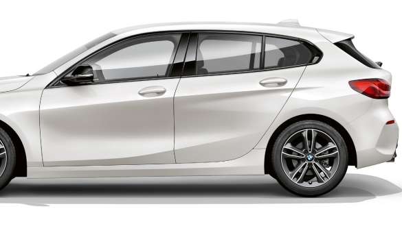 BMW Individual magasfényű Shadow Line. A BMW 1-es Sport Line modellváltozata a BMW Individual magasfényű Shadow Line felszereltséggel.