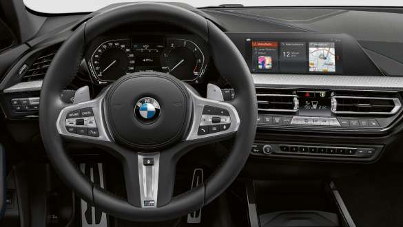 BMW 1, F40, M Sport kormánymű A BMW 1 (F40) M Sport kormányműve