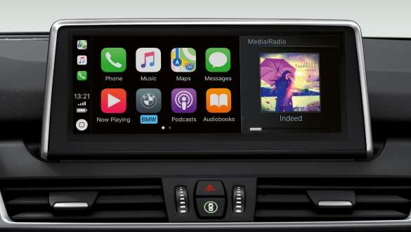 Apple CarPlay®-előkészítés, BMW 2 Gran Tourer Apple CarPlay®-előkészítés, BMW 2 Gran Tourer, F46, 2018, belső tér