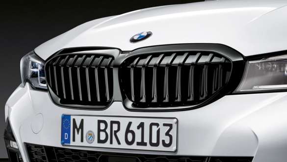 BMW 3 Limousine (G20), M Performance magasfényű fekete vesék BMW 3 Limousine (G20), M Performance magasfényű fekete vesék