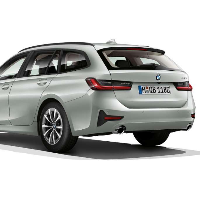 Advantage modell, háromnegyedes hátulnézet BMW 3-as Touring, az Advantage modell háromnegyedes hátulnézetből
