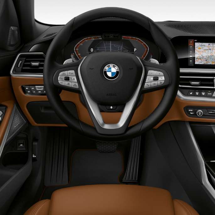Luxury Line modell, műszerfal BMW 3-as Touring, a Luxury Line modell műszerfala