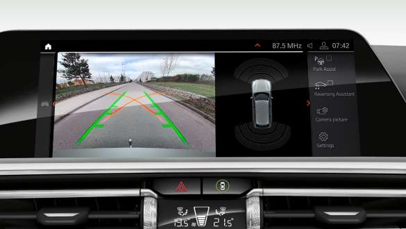 Tolatási asszisztens BMW 3-as Touring, Tolatási asszisztens