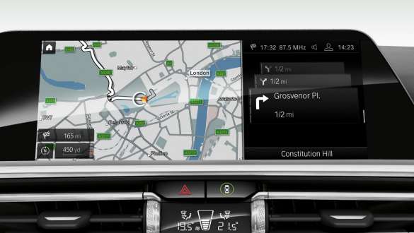 BMW Live Cockpit Professional BMW 3-as Touring, BMW Live Cockpit Professional.
