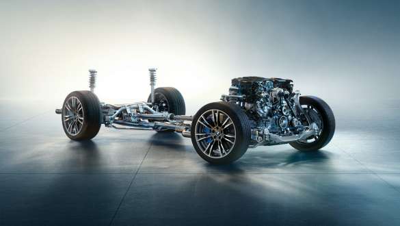 Mild hibrid technológia, BMW 5 Limousine, G30, motor Mild hibrid technológia, BMW 5 Limousine, G30, futómű