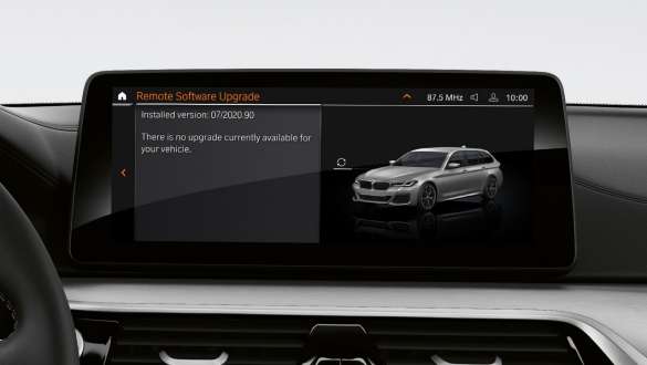 Távoli szoftverfrissítés, BMW 5 Touring, G31 Távoli szoftverfrissítés, BMW 5 Touring, G31, Facelift 2020, belső tér, műszerfal