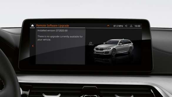 Távoli szoftverfrissítés, BMW 5 Touring, G31 LCI Távoli szoftverfrissítés, BMW 5 Touring, G31, Facelift 2020, belső tér, műszerfal