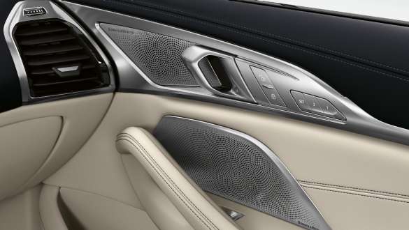 Bowers & Wilkins Diamond surround hangsugárzó rendszer BMW 8-as Gran Coupé, Bowers & Wilkins Diamond surround hangsugárzó rendszer