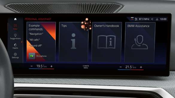 BMW Intelligent Personal Assistant, BMW M240i xDrive Coupé, G42, 2021 BMW M240i xDrive Coupé, G42, 2021, BMW Intelligent Personal Assistant