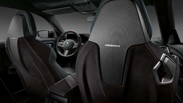 M Performance Alcantara/karbonszálas ülésháttámla-borítás, BMW 2 Coupé, G42, 2021 M Performance Alcantara/karbonszálas ülésháttámla-borítás, BMW 2 Coupé, G42, 2021