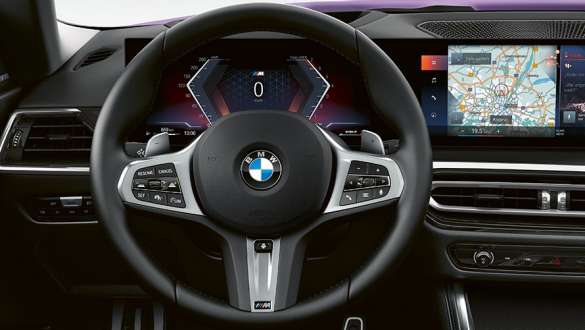 M bőrkormány, BMW M240i xDrive Coupé, G42, 2021 BMW M240i xDrive Coupé, G42, 2021, M bőrkormány