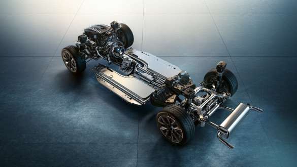 Nagy teljesítményű hajtási koncepció, BMW M760e xDrive Limousine, G70 Futómű, BMW M760e xDrive Limousine, G70