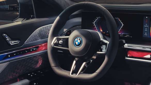 M bőrkormány, BMW M760e xDrive Limousine, G70 M bőrkormány, BMW M760e xDrive Limousine, G70