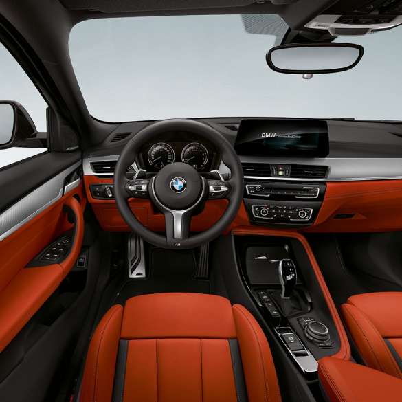 Műszerfal, BMW X2 M35i Műszerfal, BMW X2 M35i, 2018, F39, belső tér