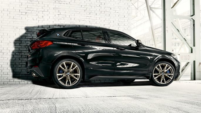 Könnyűfém keréktárcsák, BMW X2 M35i M könnyűfém keréktárcsák, BMW X2 M35i, Zafírfekete metál, F39, oldalnézet
