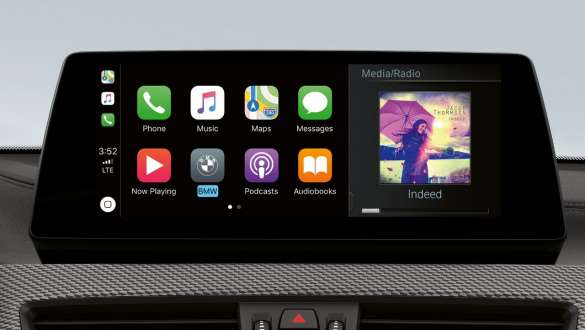 Apple CarPlay®-előkészítés, BMW X2 M35i, F39 Apple CarPlay®-előkészítés, BMW X2 M35i, 2018, F39, belső tér