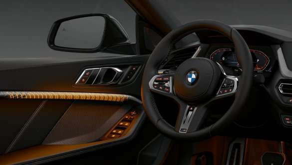 Belső díszbetétek, BMW M235i xDrive Gran Coupé ’Illuminated Brooklyn’ belső díszítőelemek, BMW M235i xDrive Gran Coupé, F44, belső tér