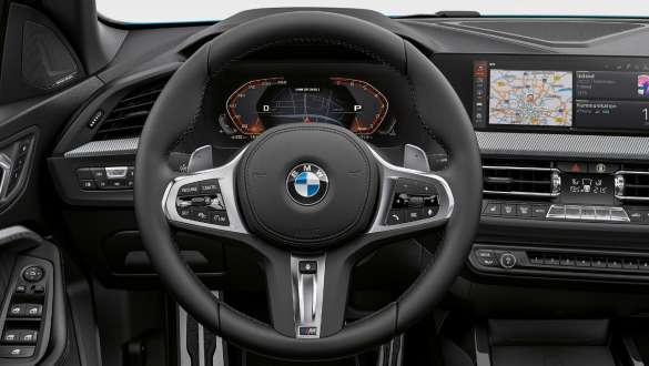 M bőrkormány, BMW M235i xDrive Gran Coupé M bőrkormány, BMW M235i xDrive Gran Coupé, F44, műszerfal