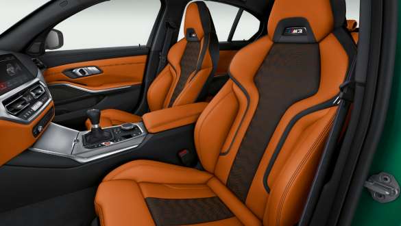 M Sport ülések, BMW M3 Limousine, G80, 2020 BMW M3 Limousine, G80, 2020, M Sport ülések, belső tér