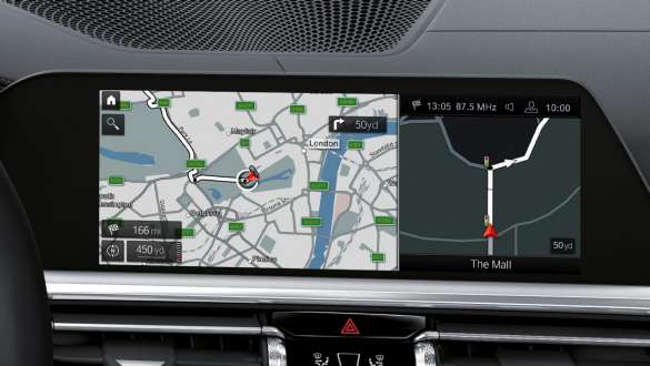 BMW Live Cockpit Professional, BMW 3 Limousine M modellek, G80, G20 BMW 3 Limousine M modellek, G80, G20, BMW Live Cockpit Professional, központi kijelző, belső tér