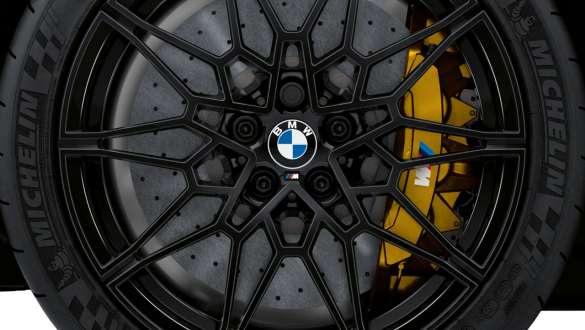 M Carbon kerámia fék, BMW M4 Coupé, G82, 2020 BMW M4 Coupé, G82, 2020, M Carbon kerámia fék, közelről