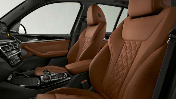 Sportülések a vezető és az első utas számára, BMW X3 M40i, M40d, G01 LCI, Facelift 2021 BMW X3 M40i, M40d, G01 LCI, Facelift 2021, Sportülések a vezető és az első utas számára