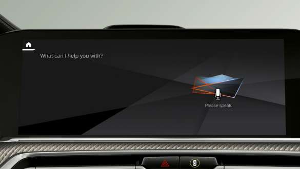 BMW X6 M modellek a BMW Intelligent Personal Assistant felszereltséggel, F96, G06 BMW Intelligent Personal Assistant, BMW X6 M modellek, F96, 2020, SUV, belső tér