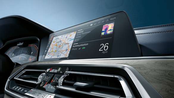 BMW X7 M modellek BMW Live Cockpit Professional felszereltséggel, G07, 2019 BMW X7 M modellek BMW Live Cockpit Professional felszereltséggel, G07, 2019