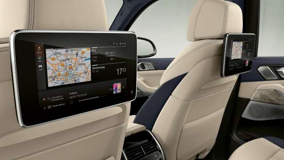 BMW X7 M modellek Professional hátsó szórakoztató egységgel, G07, 2019 BMW X7 M modellek Professional hátsó szórakoztató egységgel, G07, 2019