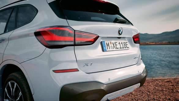Járműkoncepció, BMW X1 xDrive25e, F48 Járműkoncepció, BMW X1 xDrive25e, F48, 2019, rézsútos hátulnézet
