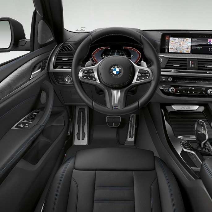 BMW X3 M40i, M Sport modell, belső tér BMW X3 M40i, M Sport modell, belső tér