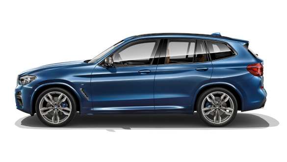 BMW X3 M40i, aerodinamika BMW X3 M40i, aerodinamika