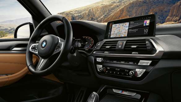 BMW X3 M40i, Multifunkciós műszerfali kijelző BMW X3 M40i, Multifunkciós műszerfali kijelző