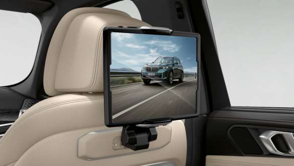 BMW Pro tablettartó a Travel & Comfort rendszerhez, BMW X6, G06 LCI BMW X5, G06 LCI, BMW Pro tablettartó a Travel & Comfort rendszerhez, tartozékok
