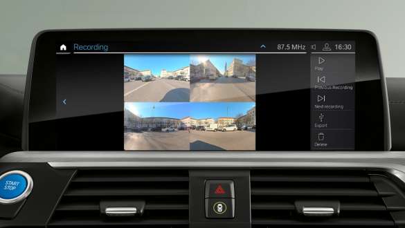 BMW Drive Recorder, BMW iX3, G08 BMW Drive Recorder, BMW iX3, G08, 2020, központi kijelző, belső tér