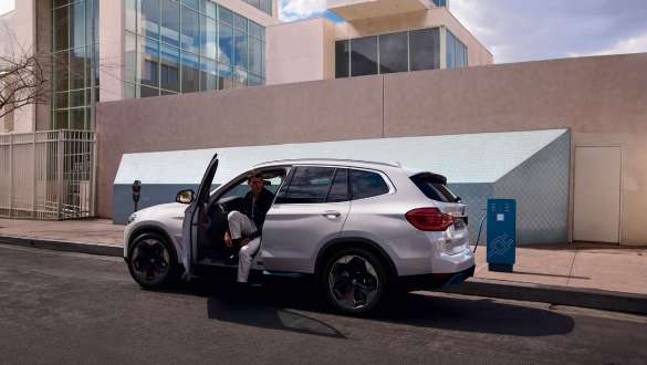 BMW iX3, G08, 2020, központi kijelző, belső tér BMW iX3, G08, 2020, központi kijelző, belső tér