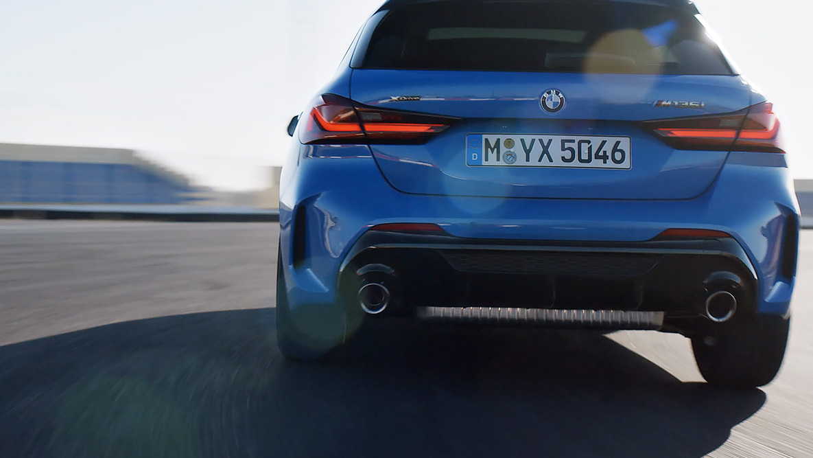 M Sport kormánymű. BMW 1-es M Sport kormányművel.