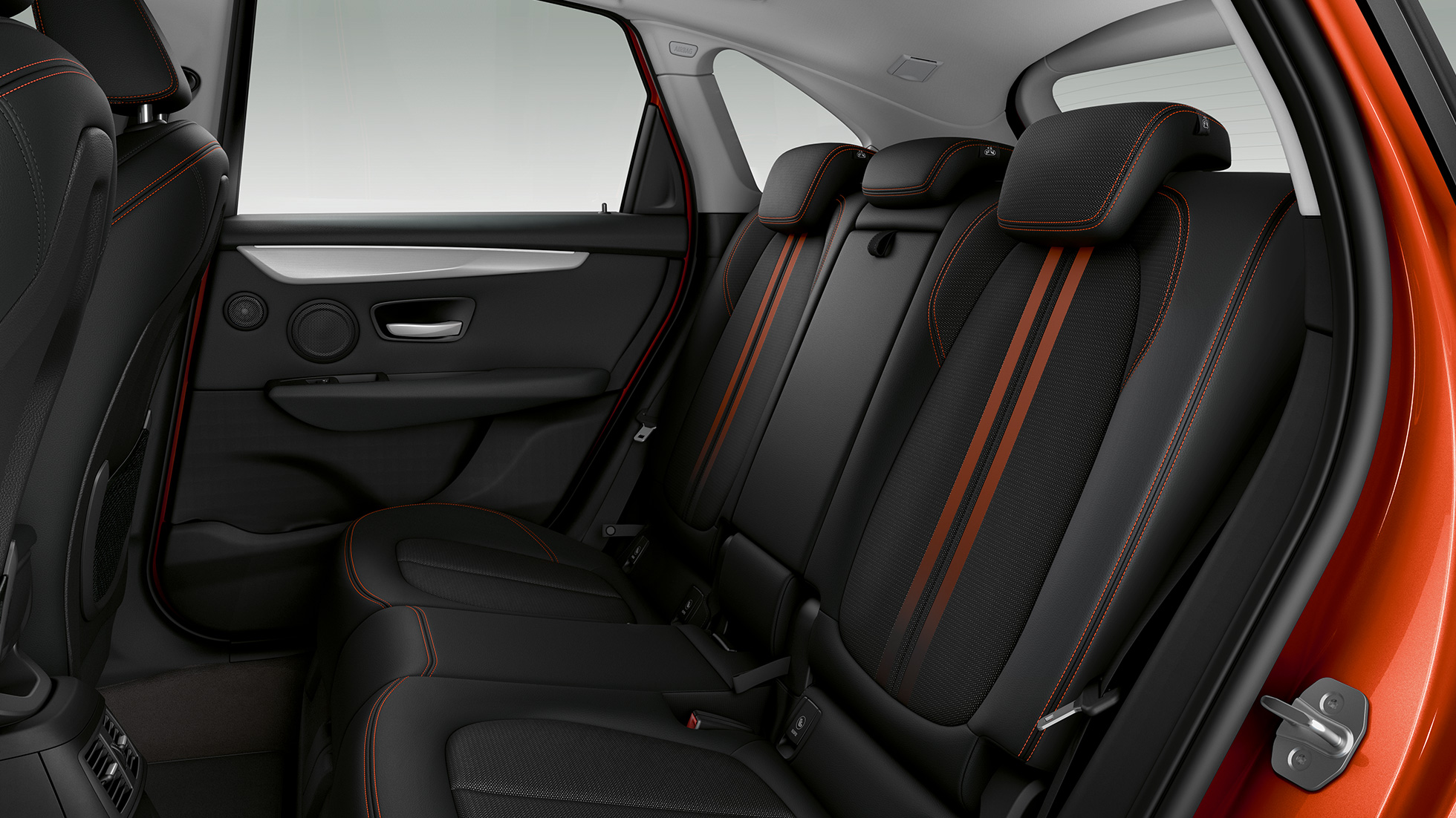 Hátsó ülés, BMW 2 Active Tourer Hátsó ülés, BMW 2 Active Tourer, F45, belső tér