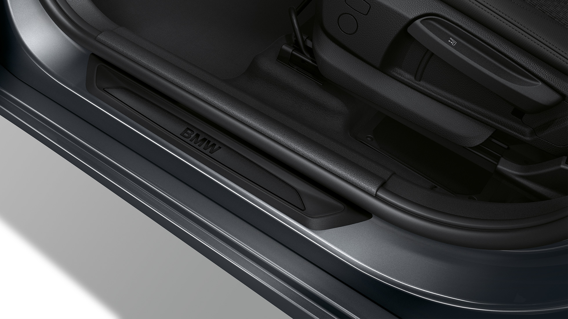 Ajtóküszöb-borítások, BMW 2 Active Tourer, Advantage modell Ajtóküszöb-borítások, BMW 2 Active Tourer, 218i, F45, Mineral szürke metál
