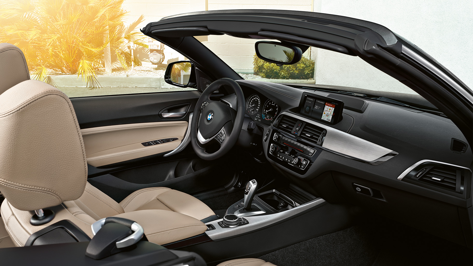 BMW 2-es Cabrio, belső tér BMW 2-es Cabrio, belső tér