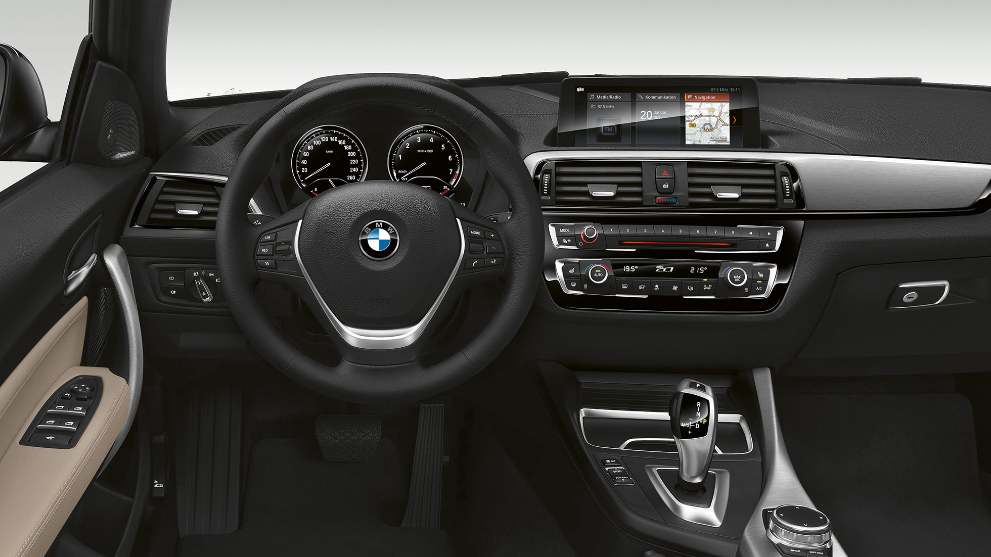 BMW 2-es Cabrio, műszerfal BMW 2-es Cabrio, műszerfal