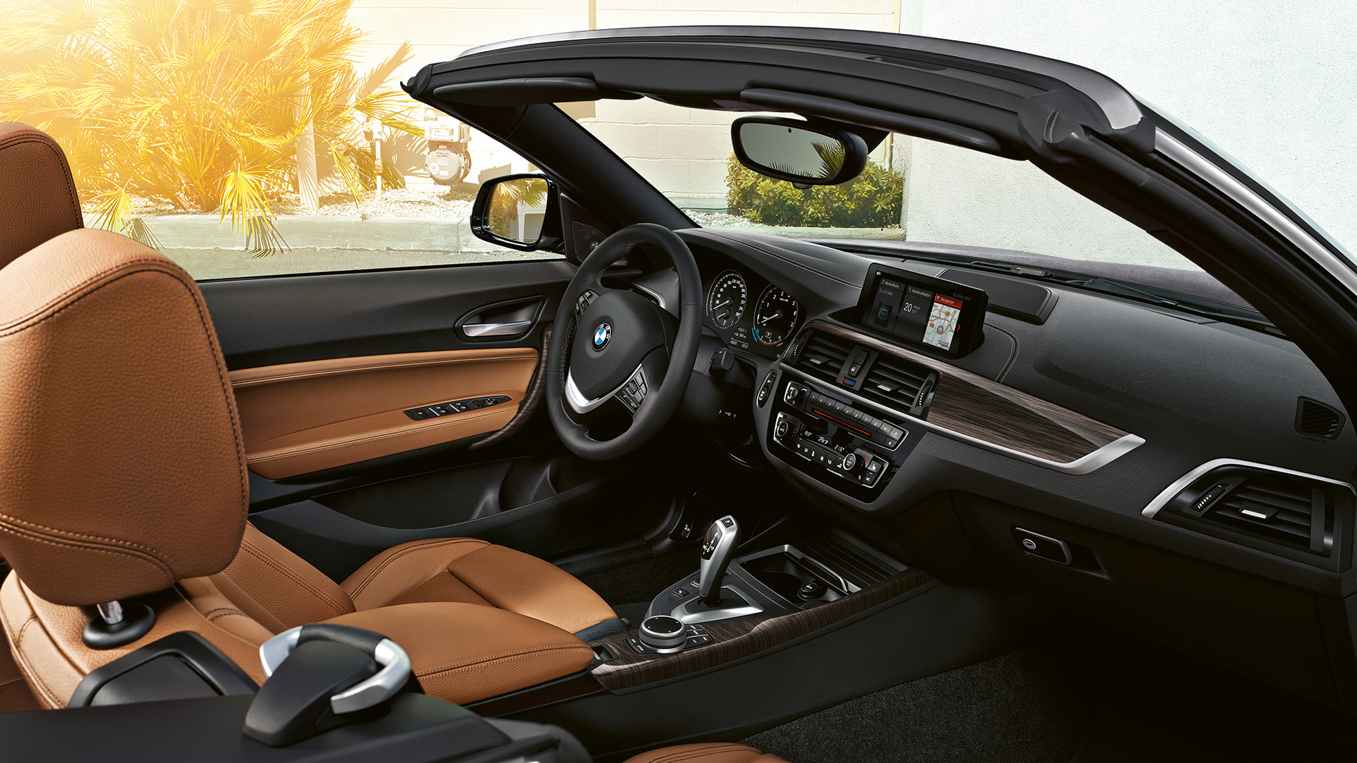 BMW 2-es Cabrio, belső tér BMW 2-es Cabrio, belső tér