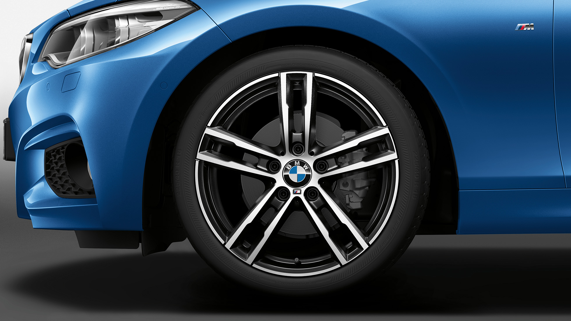 BMW 2-es Coupé, az M Sport modellváltozat keréktárcsái BMW 2-es Coupé, az M Sport modellváltozat keréktárcsái