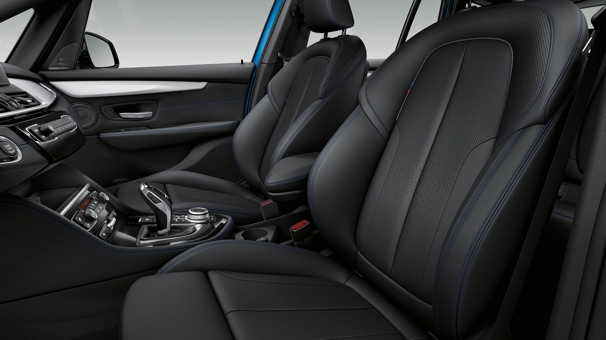 Sportülések, BMW 2 Gran Tourer, M Sport modell Sportülések, BMW 2 Gran Tourer, 220d xDrive, M Sport modell, F46, 2018, belső tér
