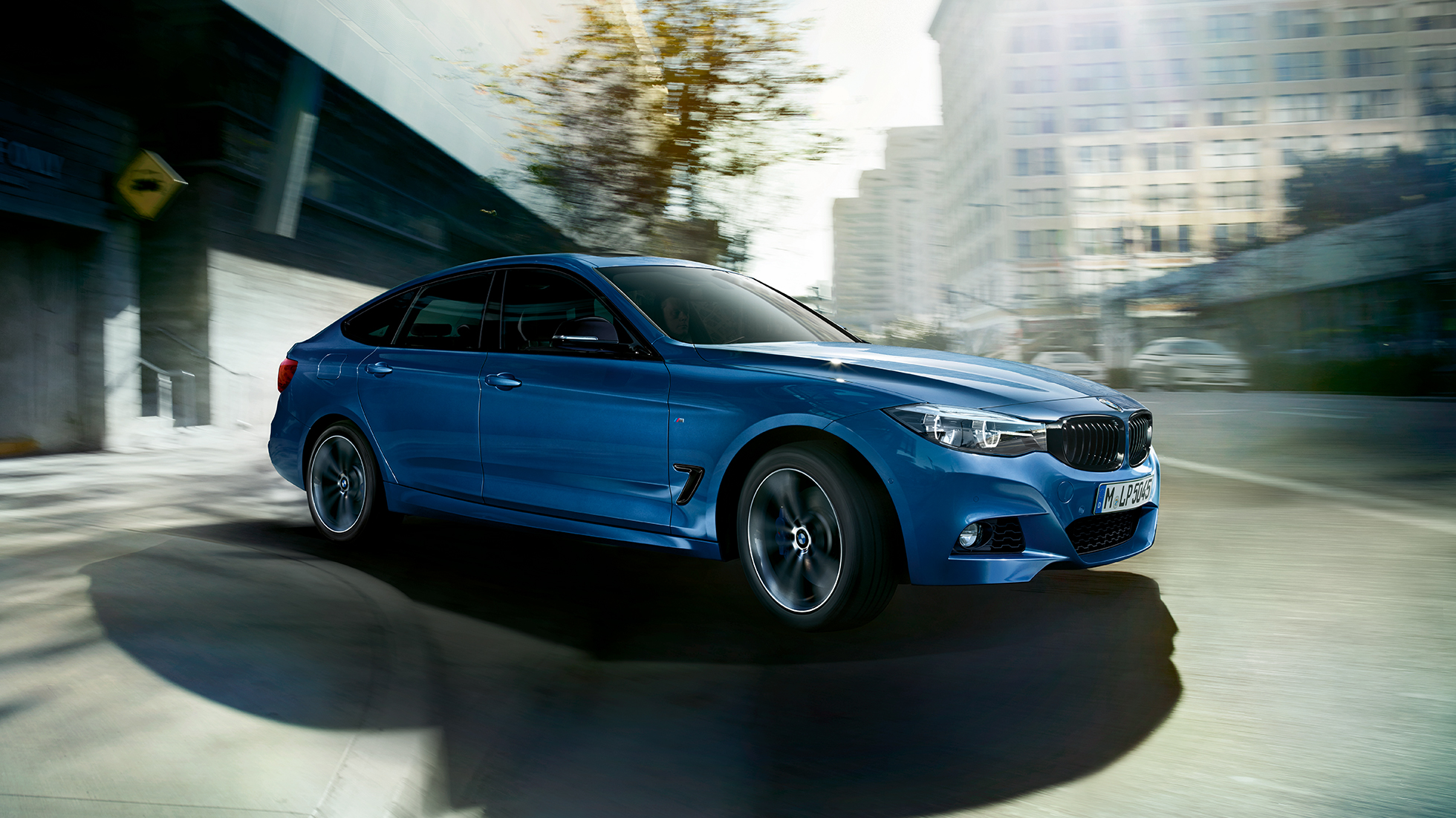 BMW 3-as Gran Turismo, háromnegyedes elölnézet BMW 3-as Gran Turismo, háromnegyedes elölnézet