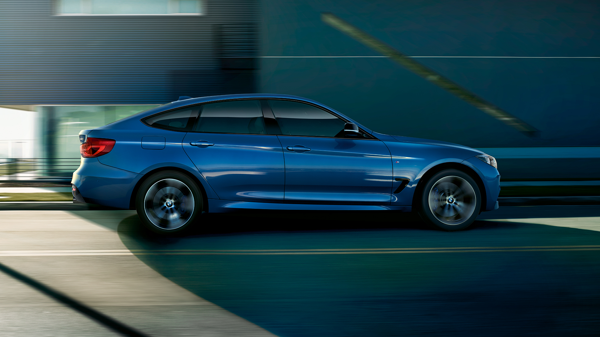 BMW 3-as Gran Turismo, oldalnézet BMW 3-as Gran Turismo, oldalnézet