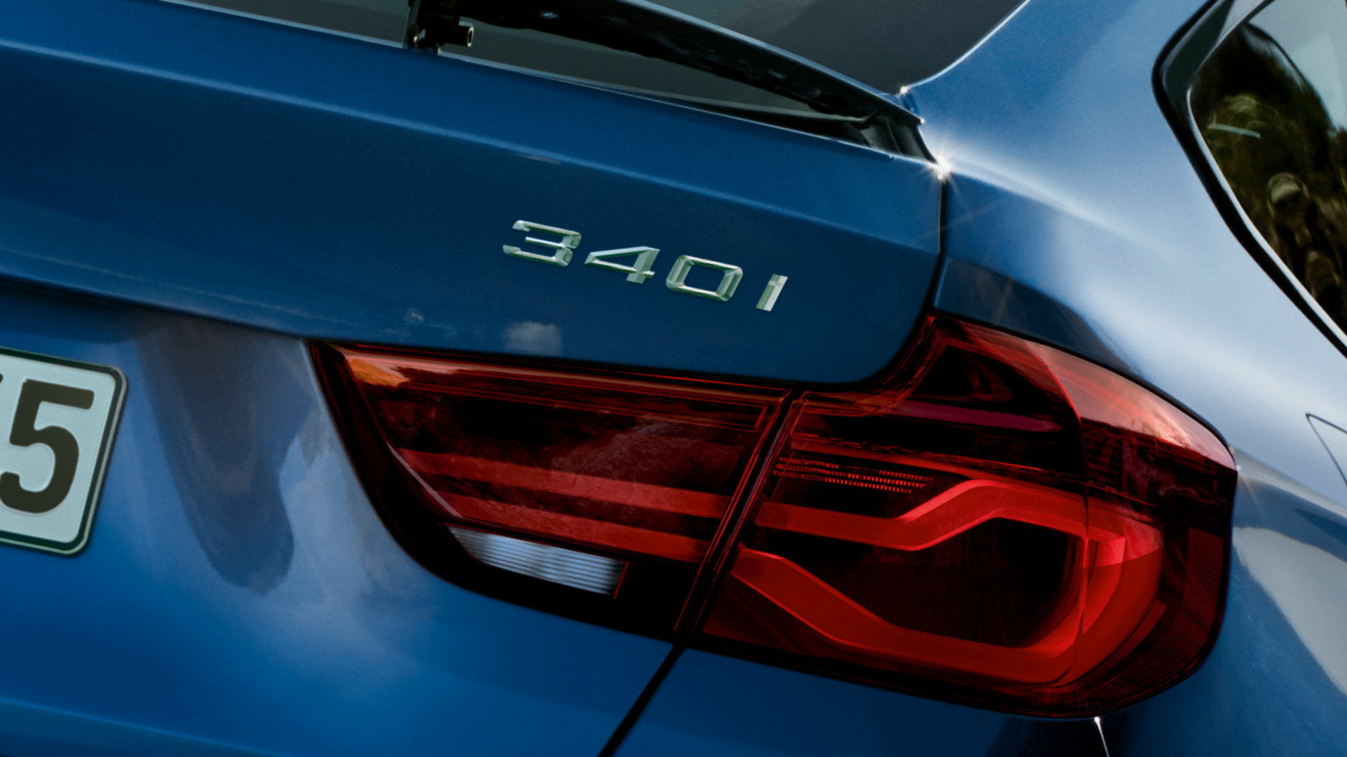 BMW 3-as Gran Turismo, hátsó típusfelirat BMW 3-as Gran Turismo, hátsó típusfelirat