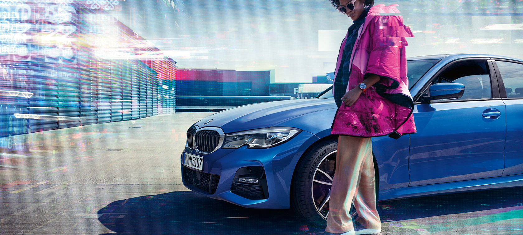 Rézsútos elölnézet, BMW 3 Limousine, BMW 330i Limousine, G20 BMW 3 Limousine, BMW 330i Limousine, G20, Portimao kék metál, rézsútos elölnézet