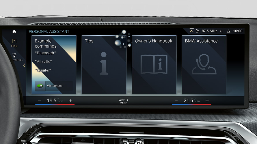 BMW Intelligent Personal Assistant BMW 3 Limousine LCI, G20, BMW Intelligent Personal Assistant