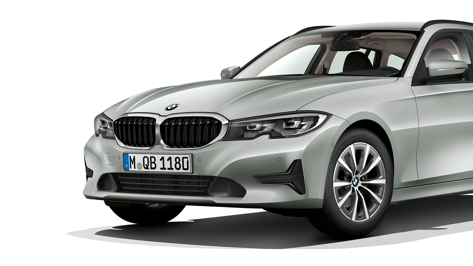 Advantage modell, háromnegyedes elölnézet BMW 3-as Touring, az Advantage modell háromnegyedes elölnézetből